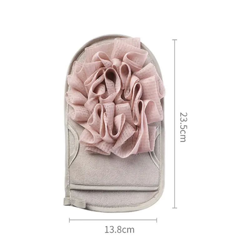 

Portable Body Cleaning Home Double Sided 1pc Towel Ball Shower Massage Brush Gloves Shower Scrubber Durable Bath Sponge Wisp