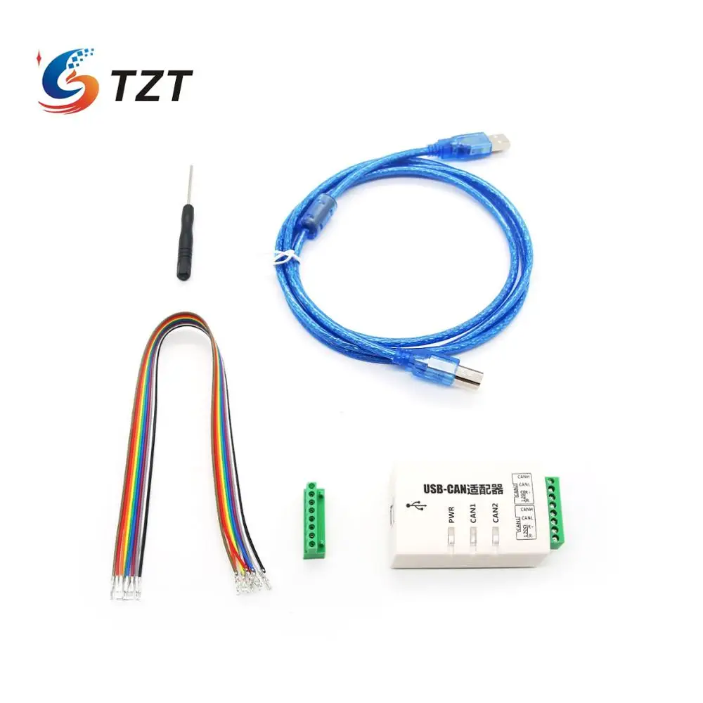 TZT USB для CAN конвертера адаптер двухканальный интерфейсная карта 2A|usb can|usb tousb to can |
