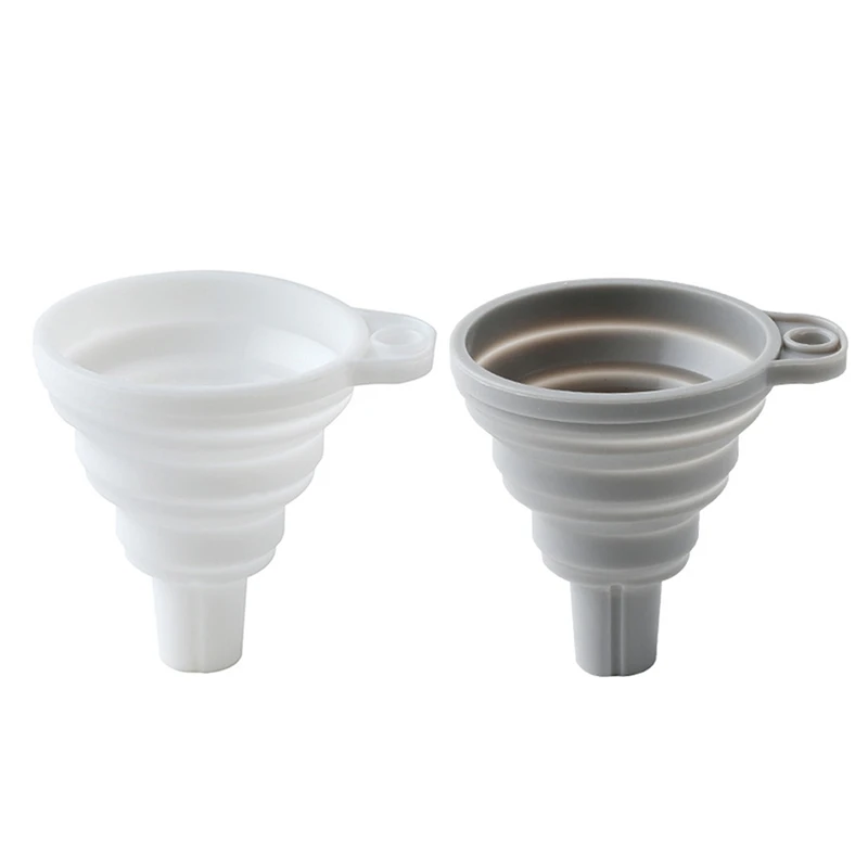 1 шт Мини Складная воронка силиконовая Портативный воронки для того чтобы быть