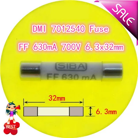 

FF 630 ma 700 v 6.3 x32mm 7012540 multimeter fuse tube molten core