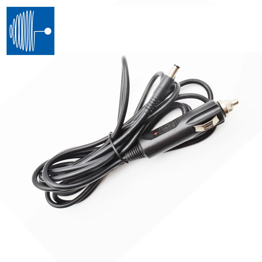 Автомобильный кабель адаптера питания Triumph, 3 м, сертификация UL, 12 В постоянного тока, сертификация EMARK, шнур адаптера для зарядки, 5,5*2,1 мм, автомобильное зарядное устройство