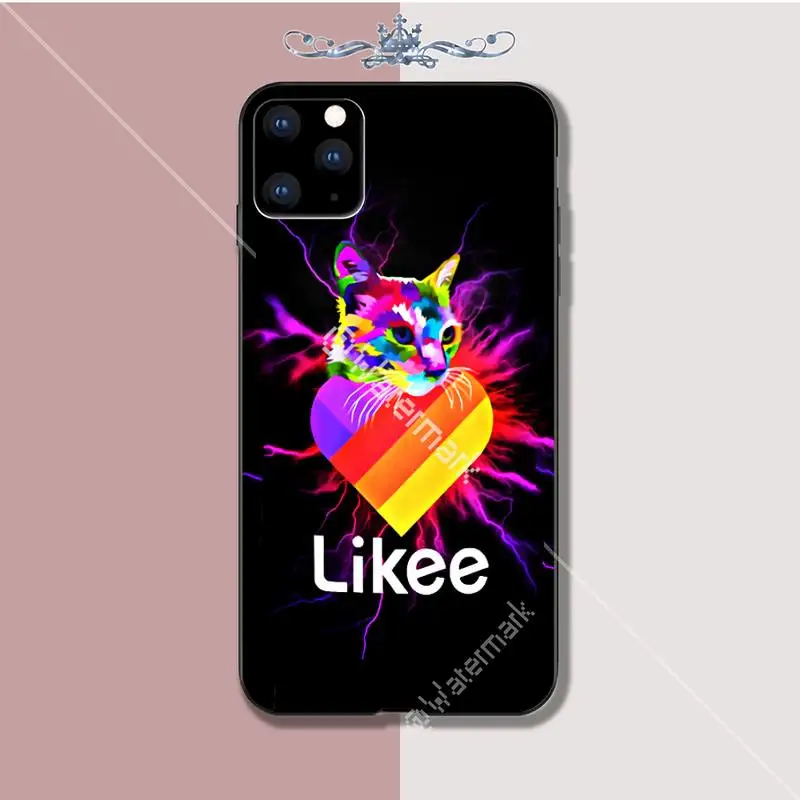 Likee Funny Cat Bear Love Heart Роскошный чехол для телефона оболочка Iphone 6 6s 7 8 Plus X Xs Max Xr 11 Pro 2020 |