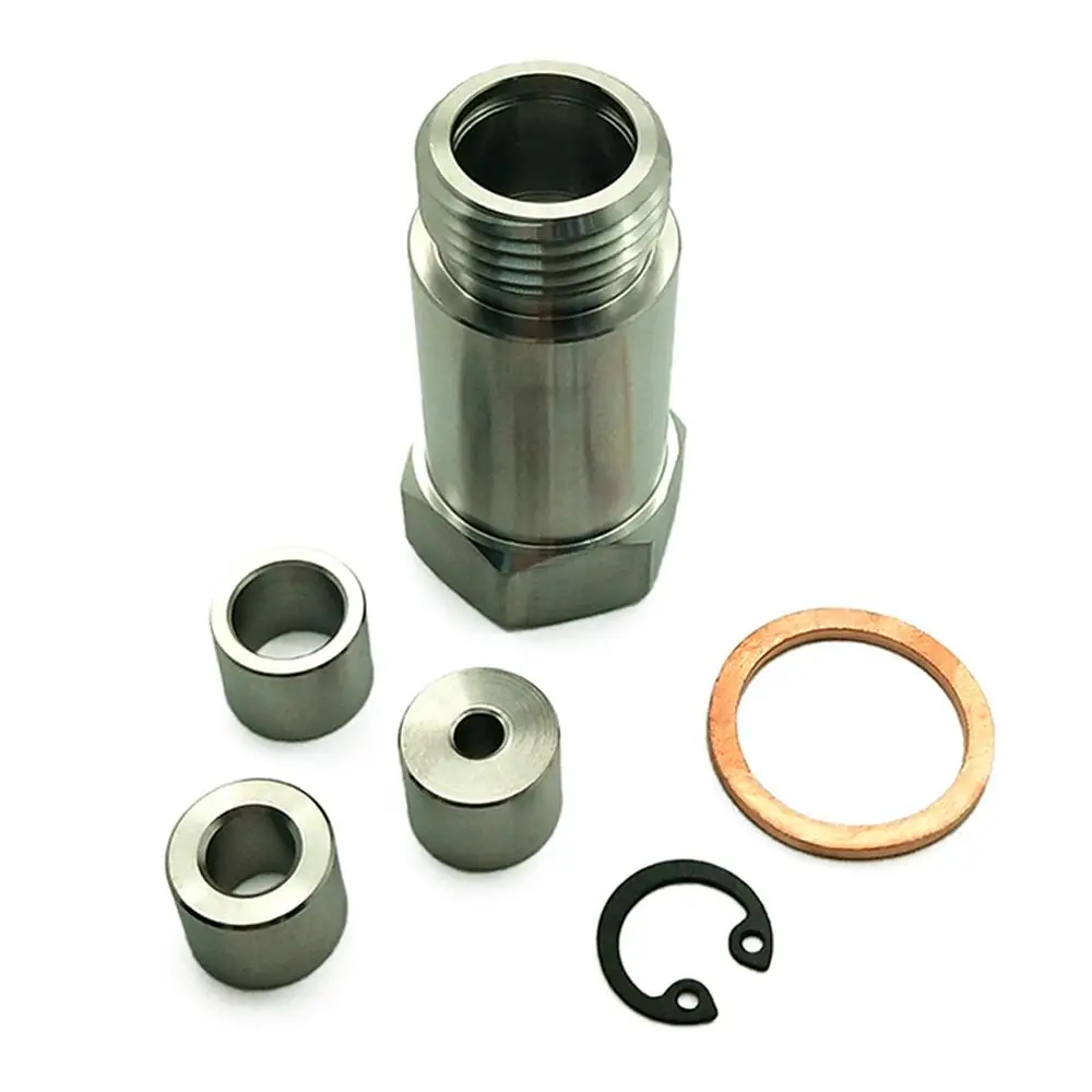 Автомобильный адаптер для кислородного датчика O2 + регулируемые вставки подачи