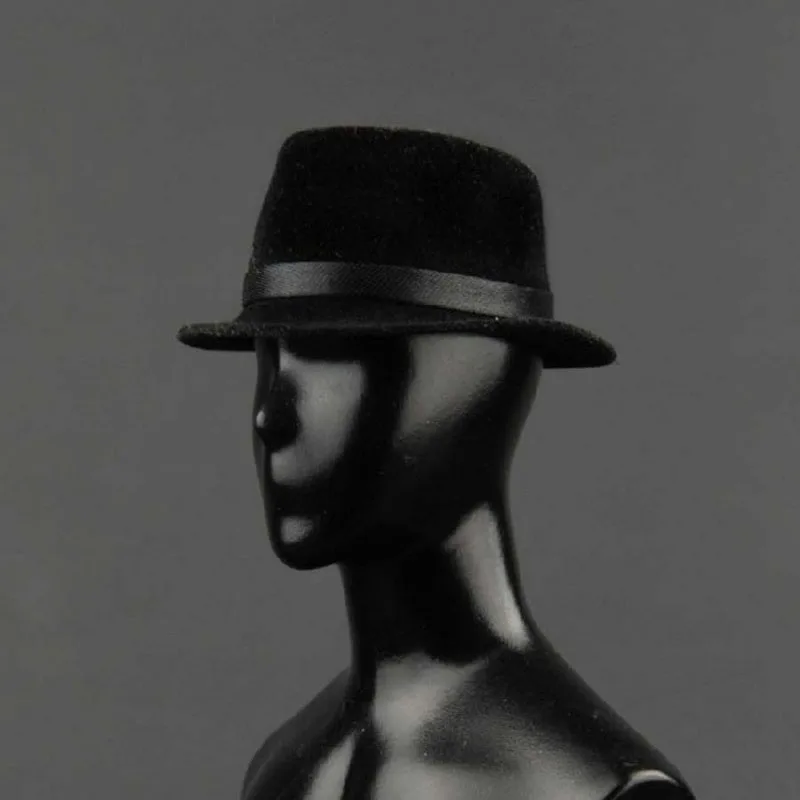 

ZYTOYS 1/6 Male black Top Hat ZY5008 Soldier Hat Clothes Accessories Fit 12'' Action Figure Body Dolls