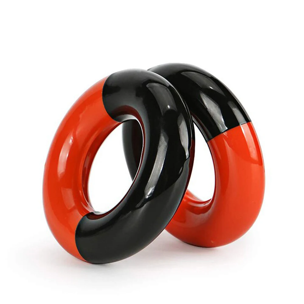 

2PCS Golf Swing Trainer Round Weight Power Swing Ring for Golf Clubs Warm up Golf Club Head Driver Training Aid