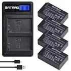 Batmax EN-EL20 EN-EL20A EL20 RU el20 Батарея + Новый ЖК-дисплей Dual USB Зарядное устройство для цифровой камеры Nikon Coolpix P1000 Nikon1 J1, J2, J3 Nikon1 AW1