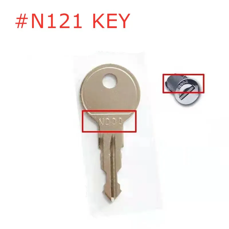

2pc key For thule key N121 Replacement Key