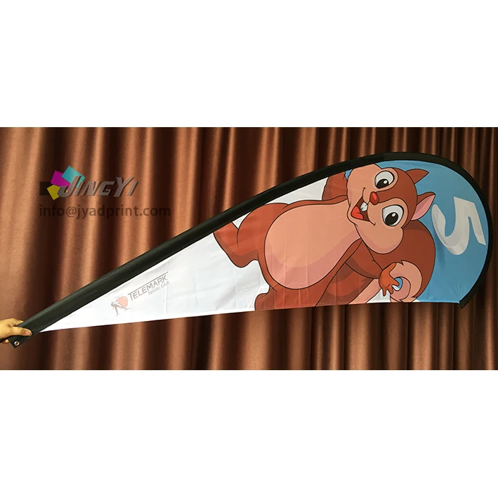 Каплевидный баннер (с принтом вашего дизайна) пользовательская реклама