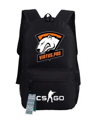 CS GO FNATIC Virtus рюкзак со змеиным узором Школьные сумки дорожные сумки на плечо сумка для ноутбука подростка USB порт рюкзак сумка - Цвет: 26