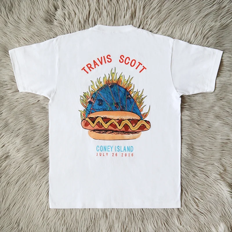 

Футболка с коротким рукавом для мужчин и женщин, модная тенниска с принтом Тревиса Скотта, кактуса Джека, Размеры S ~ XL, лето 1:1