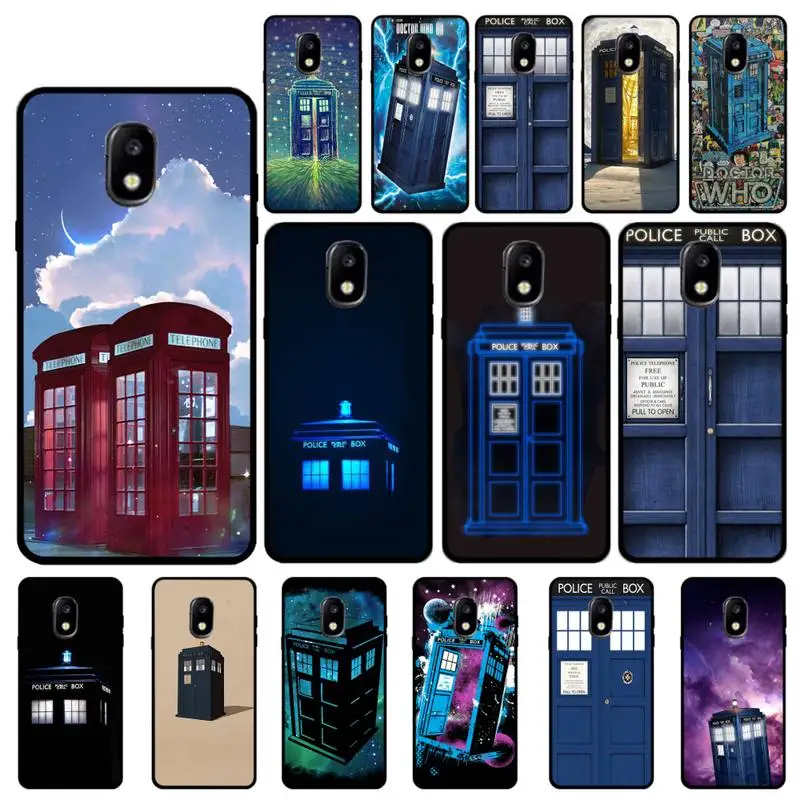 Motirunner из ТПУ с принтом &quotТардис (коробка сериала&quot Доктор Кто &quotчехол для