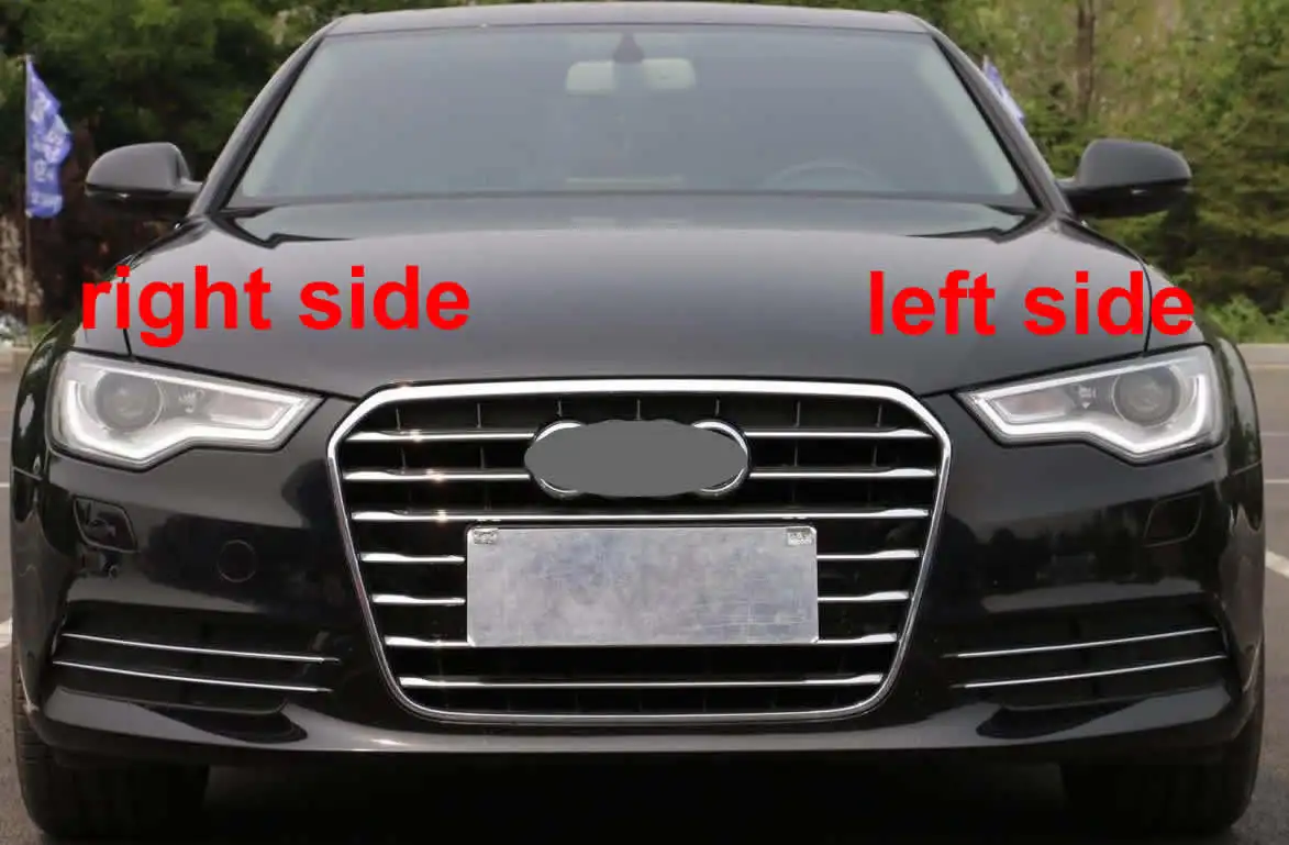 Для Audi A6L C7 2012 2013 Крышка передней фары крышка лампы оболочки фары прозрачный абажур объектив