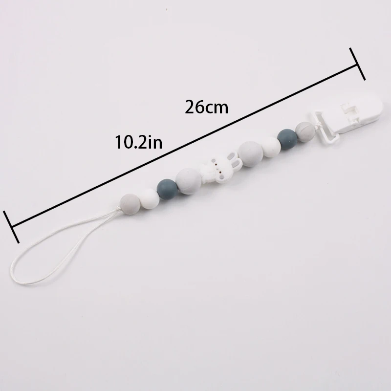 Детский Прорезыватель для зубов с милым кроликом из мультфильма безопасная