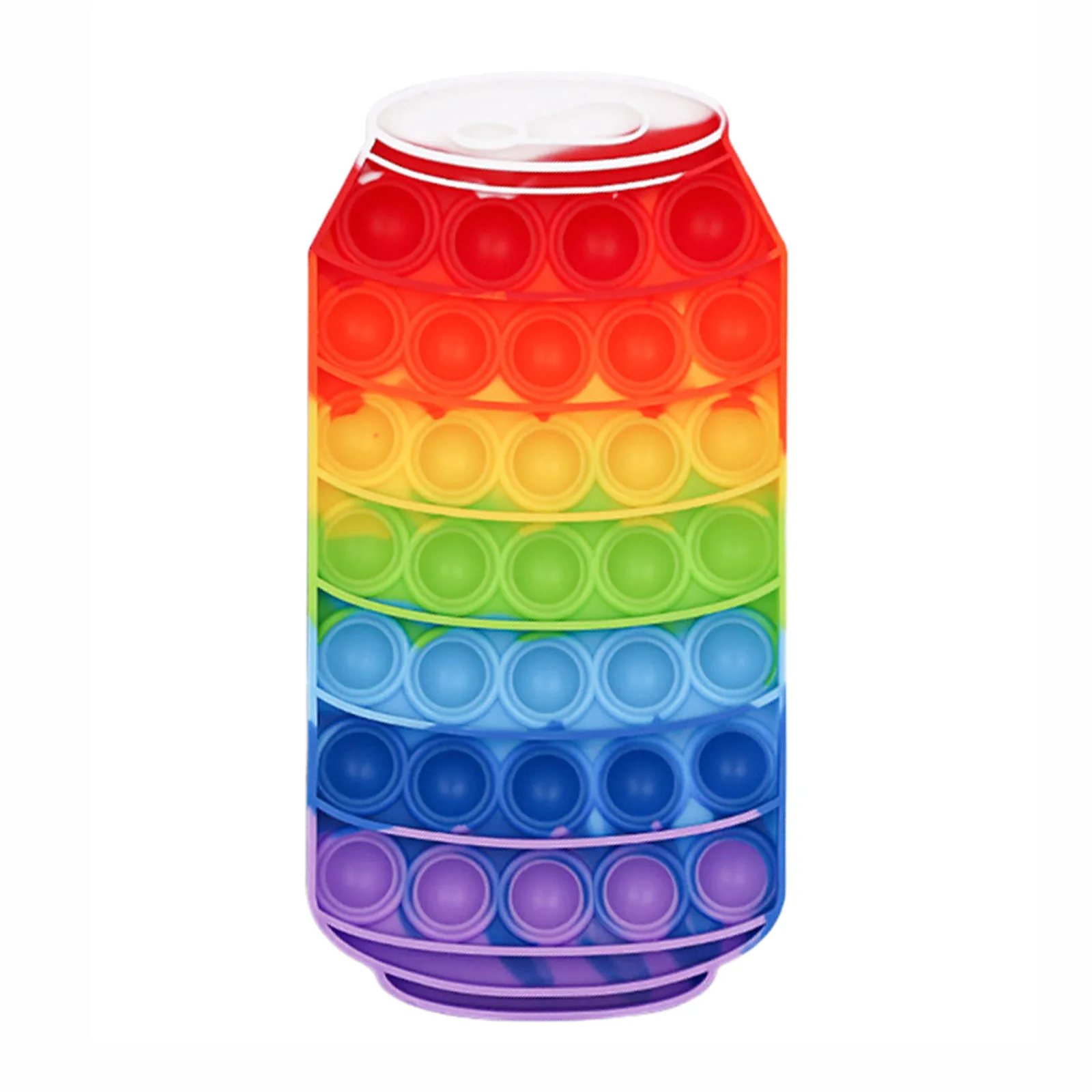 

Silicone Sensory Decompression Desktop Puzzle Decompression Toy Push Keychian Cheap Sensory Relieves Stress For Kids Childern