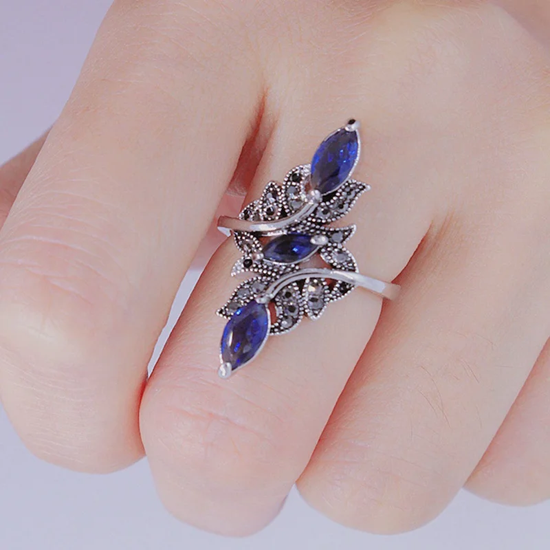 Новинка 2019 модные элегантные ювелирные украшения для женщин в виде синей