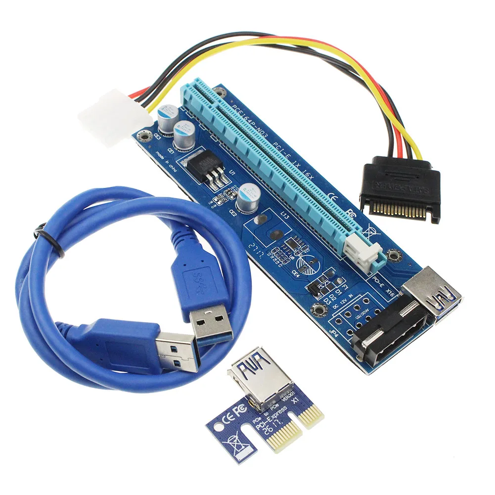 PCIE 1 до 2/4 PCI Express 1X Слоты Райзер-карта Mini ITX к внешнему 4 PCI-E слот-адаптер PCIe порт
