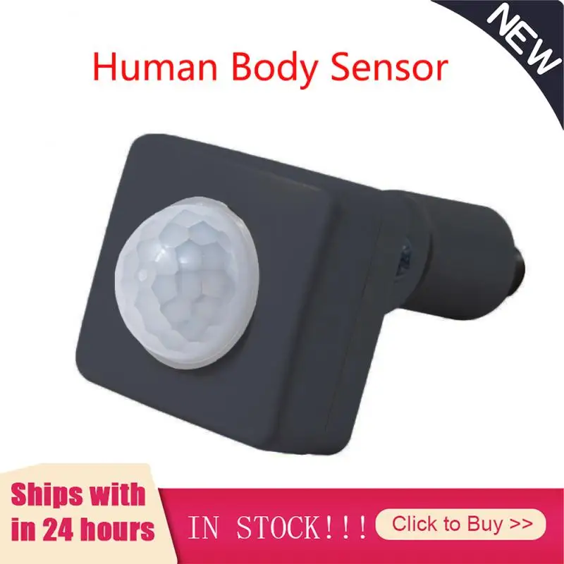 

85-265V IP65 Motion Sensor Adjustable PIR Switch Ultrathin LED Flood Light PIR Waterproof Outdoor Motion Sensor Detector