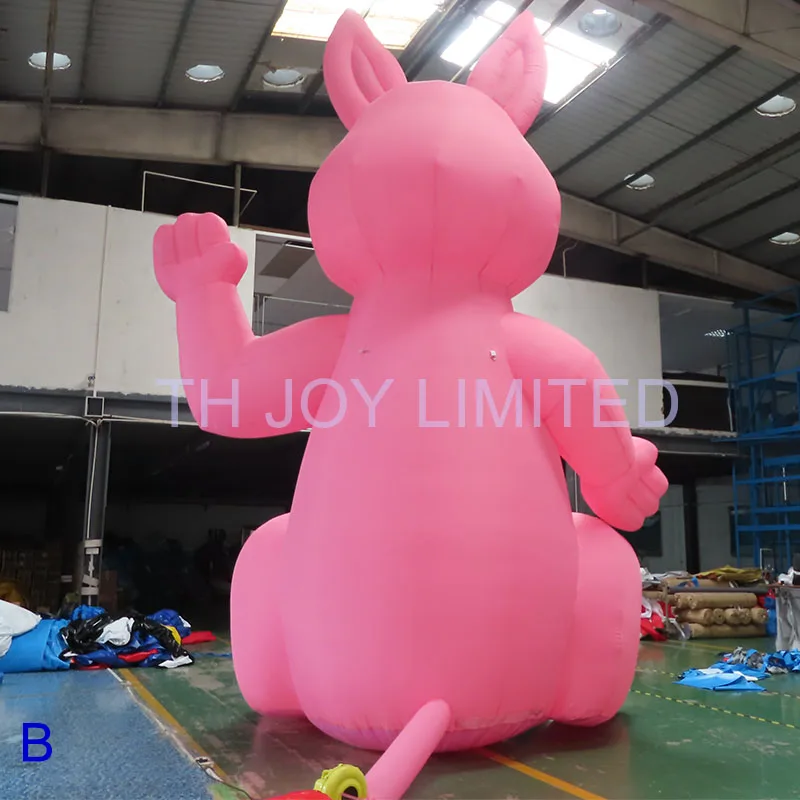 Free Shipping! 6m Custom Festival Rabbit Inflatable Cartoon Balloon For Promotion Advertising Model | Игрушки и хобби