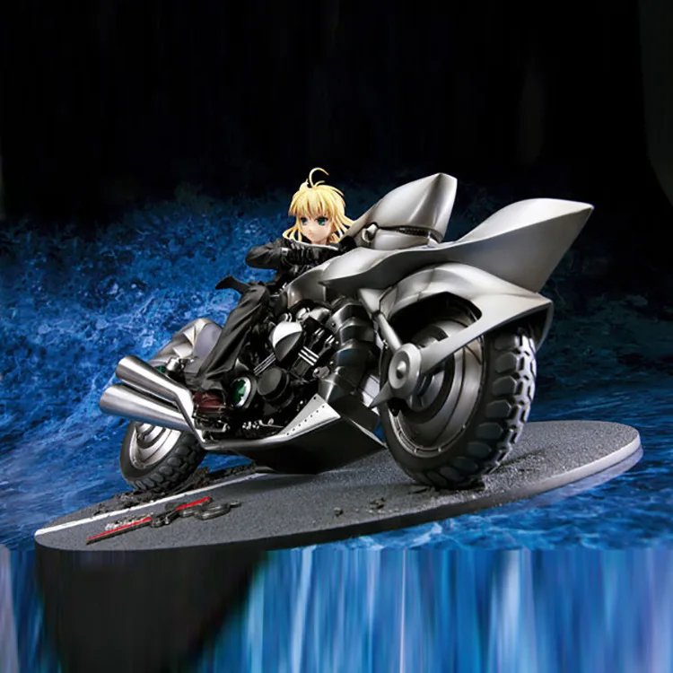 FATE/SABER FGO Saber Night of Fate костюм саиба мотоцикл Аниме Фигурка ручная работа модель