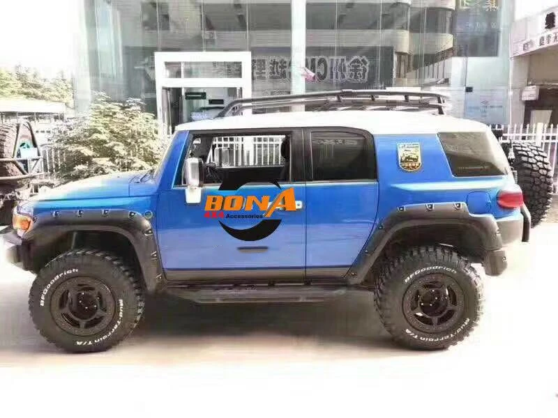 Подходит для Toyota FJ Cruiser Body kit fender 2007- год Воздухозаборники вентиляционные крышки автомобиля refitt широкий кузов аксессуары