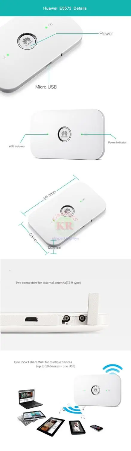 Разблокированный huawei e5573 4g ключ 4g wifi роутер E5573cs-322 4g mifi Мобильная точка доступа беспроводной e5573s роутер wifi 4g слот для sim-карты