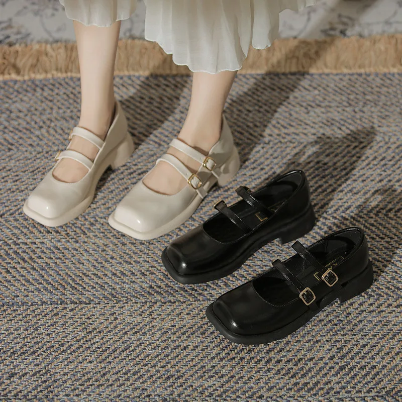 

Туфли-лодочки женские демисезонные на среднем каблуке, из искусственной кожи