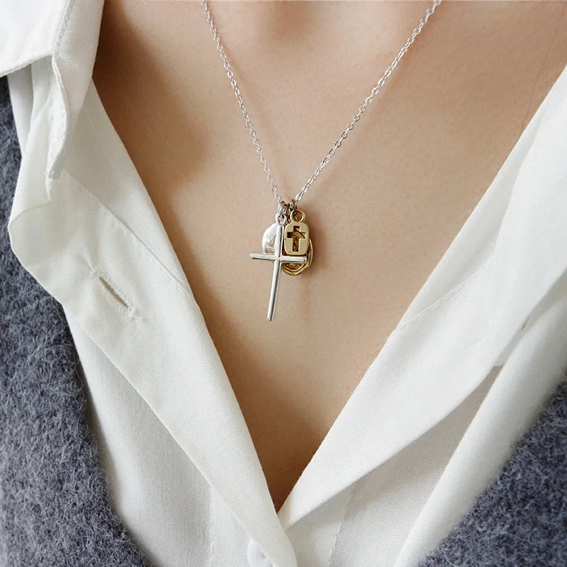 S'STEEL 925 Sterling Silver Pendants Necklaces Vintage Portrait Pendant Gifts For Women Bijoux Argent Massif Pour Femme Jewelry |