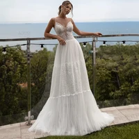 jasmine wedding dress no bra spaghetti strap simple bride vestido lace beads bow cut out beach pure love robe de mari%c3%a9e