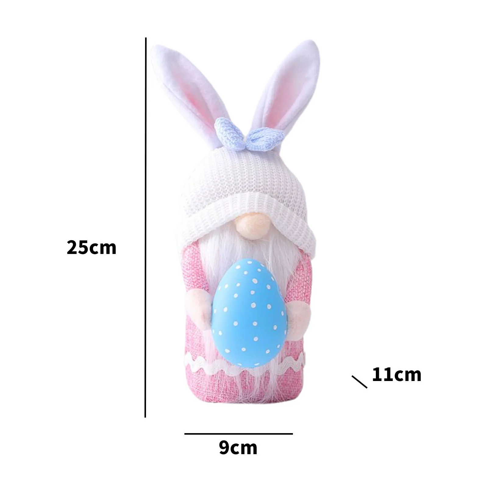 

Easter Bunny Doll Decoration Long Hat Color Dwarf Doll Elf Doll Decoration Children's Easter Gift Home Decoration Doll