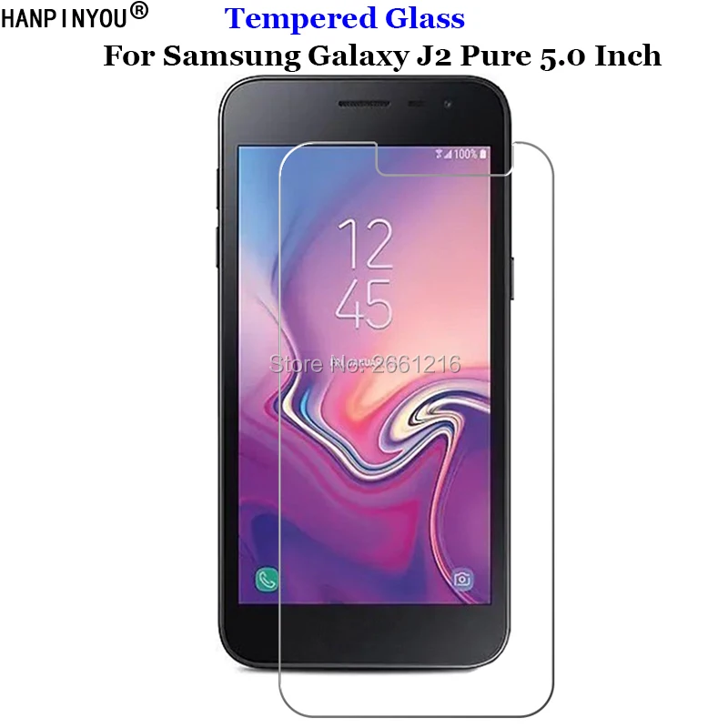 

For Samsung Galaxy J2Pure 5.0" Tempered Glass 9H 2.5D Premium Screen Protector Film For Samsung Galaxy J2Pure