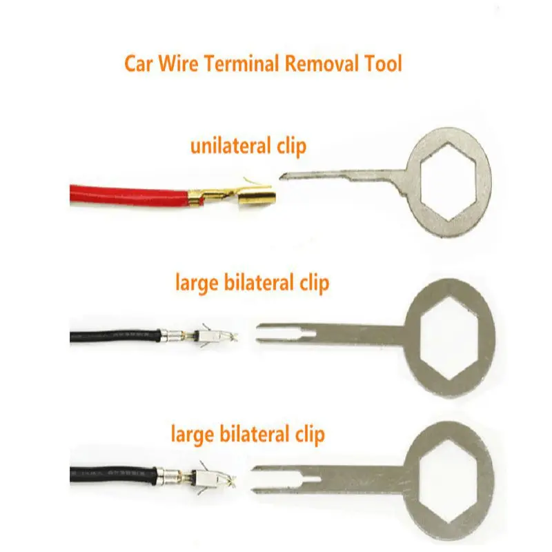 

3/11/18/36/41/73 Car Terminal Removal Tool Puller Auto Set Motorist Kit Automotive Repair Tool Stylus Wire Crimp Pin Extractor