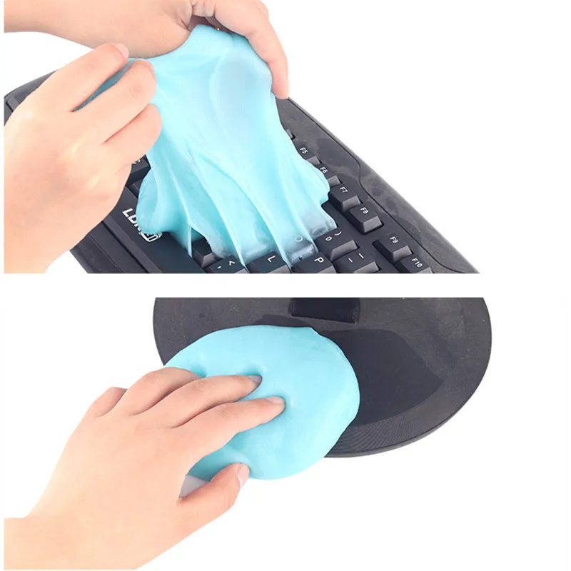 

70g Super Auto Car Cleaning Pad Glue Powder Cleaner Magic Cleaner Dust Remover Gel Home Computer Keyboard Clean Tool Dust Clean