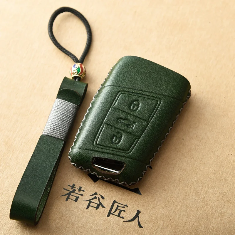 Чехол из натуральной кожи для автомобильного пульта дистанционного управления