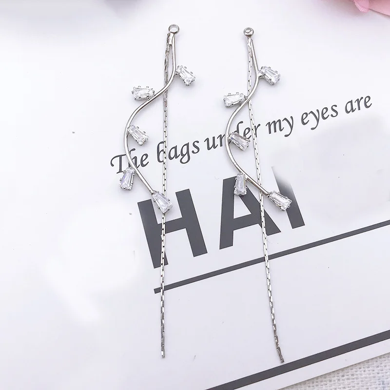 2019New 60 шт. S Стразы с пряжкой и бахромой Большие размеры/подвеска для серьги