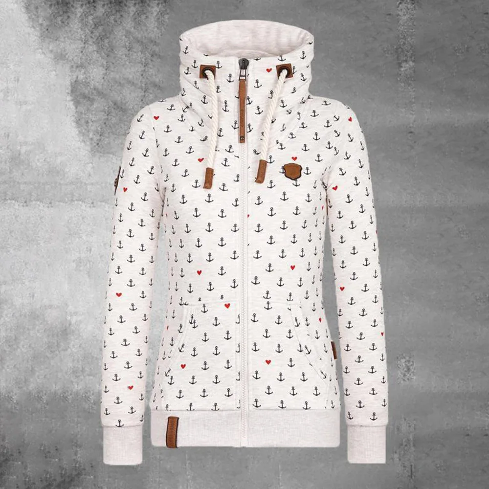 

Women Hoodie Female Women's Leather Hooded 2021 Autumn Long Sleeve Female Hot Casual Wear