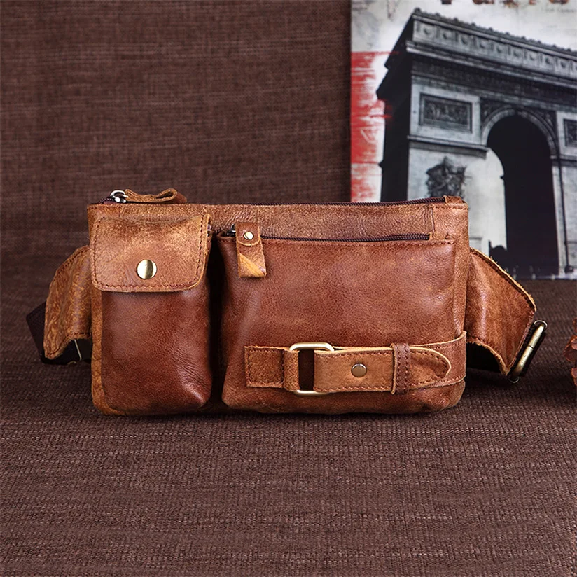 Кожаный винтажный Карманный ремень для косплея рыцаря викинга пирата | Багаж и