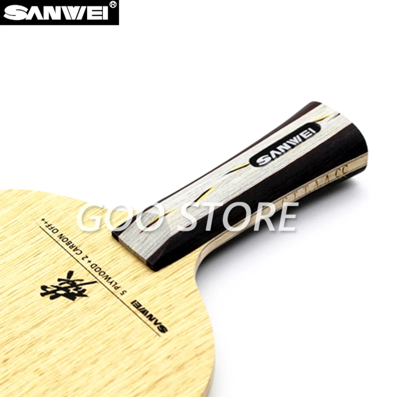 

SANWEI CC 502E 5 Ply wood+2 Carbon OFF++ training Original SANWEI Table Tennis Blade Ping Pong Racket Bat Paddle