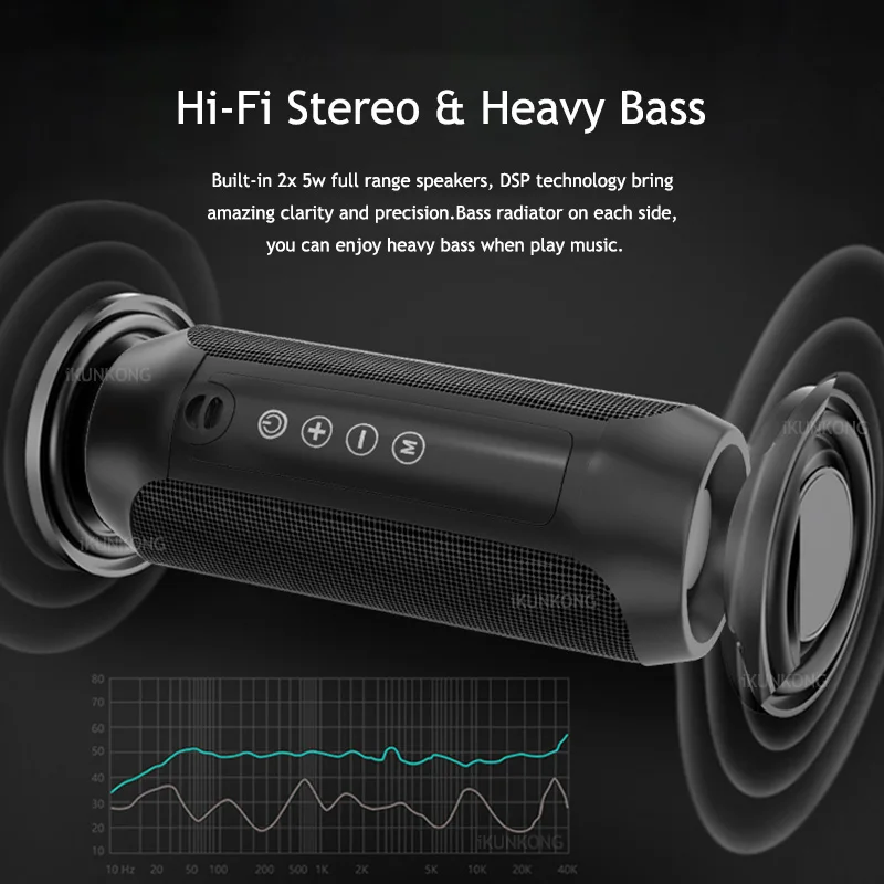 Портативный Bluetooth динамик беспроводной s Саундбар Спорт на открытом воздухе