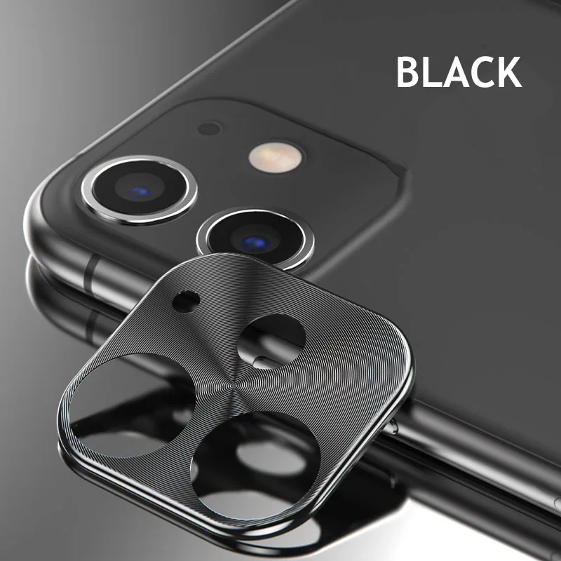 

Metal Rear Camera Lens Case Cover For iphone 11 Pro Camera Guard Circle Case Cover For iphone 11 Pro MAX Ring Bumper Protection