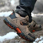Мужская Спортивная обувь для активного отдыха, теплая походная обувь большого размера для осени и зимы, 2021