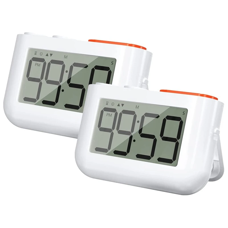 

Digital Kitchen Timer, Big Digits & Adjustable Volume, Timer for Cooking & for Kids Classroom Timers for Teachers