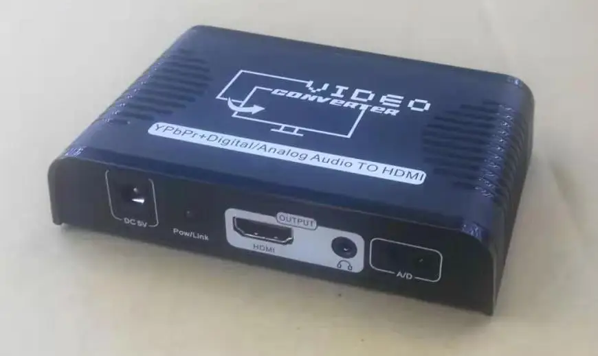 356 Компонентный(YPbPr) к HDMI 720 P/1080 P видео конвертер, Компонентный видео к HDMI 1080P Upscaler Компонентный видео HDMI адаптер