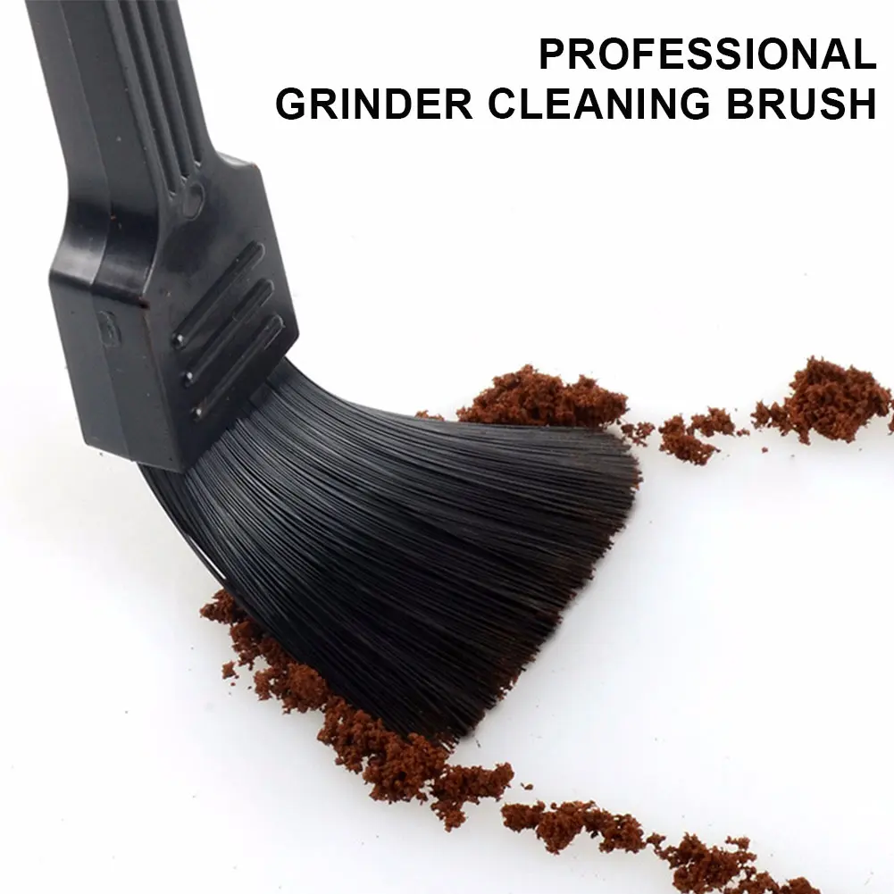 

2pcs Machine Cleaning Home Kitchen Dusting Tool Powder Bean Mini Barista Matcha Black Grain Coffee Grinder Brush