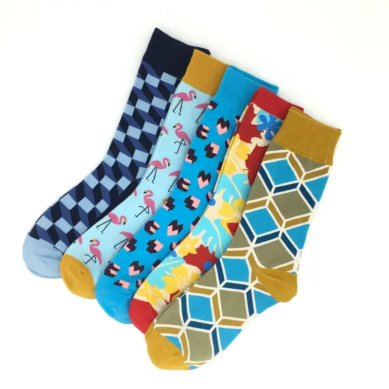 Носки мужские хлопковые в стиле хип-хоп | Мужская одежда