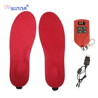 unisex electric heated insoles for winter outdoor sports warm wireless remote control heated insoles size eur 35 46cut to fit