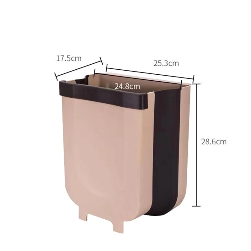 Настенный складной контейнер для мусора на сиденье автомобиля 8 л | Автомобили и