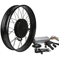 hot sale 72v 5000w electric bike front rear wheel conversion kit 264 0 fat rim electric bicycle kit with battery included