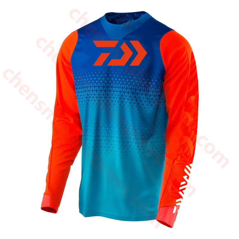 DAIWA Рыбалка одежда анти-ультрафиолетовая дышащая Пальто Рубашка летняя Размеры