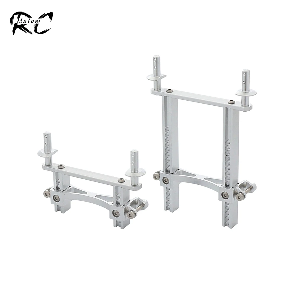 Алюминий сплав спереди и сзади тела крепления столбы для 1/10 RC Гусеничный