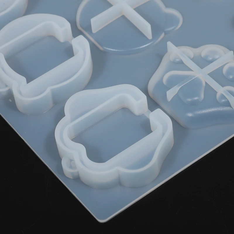 

Key Head Key Chain Silicone Casting Resin Molds for DIY Resin Keychain Epoxy Handmade Art Craft